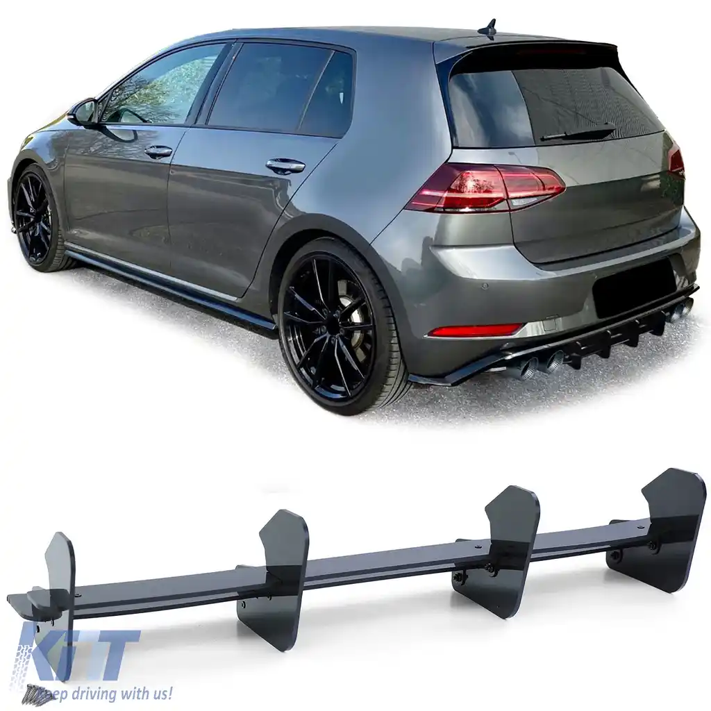 Splitter difuzor spate pentru VW Golf 7.5 R Facelift 17-21