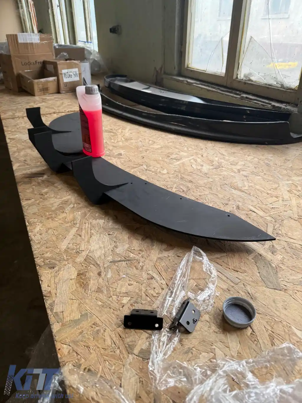 Splitter difuzor spate R Max potrivit pentru Golf 5 – Negru mat, plastic ABS / 2003–2009-image-6260460