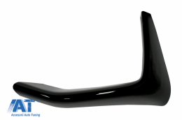 Splitter Prelungire Bara Fata Negru Lucios compatibil cu BMW F80 M3 F82/F83 M4 (2014-2019)-image-6084479