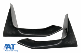 Splitter Prelungire Bara Fata Negru Lucios compatibil cu BMW F80 M3 F82/F83 M4 (2014-2019)-image-6084486