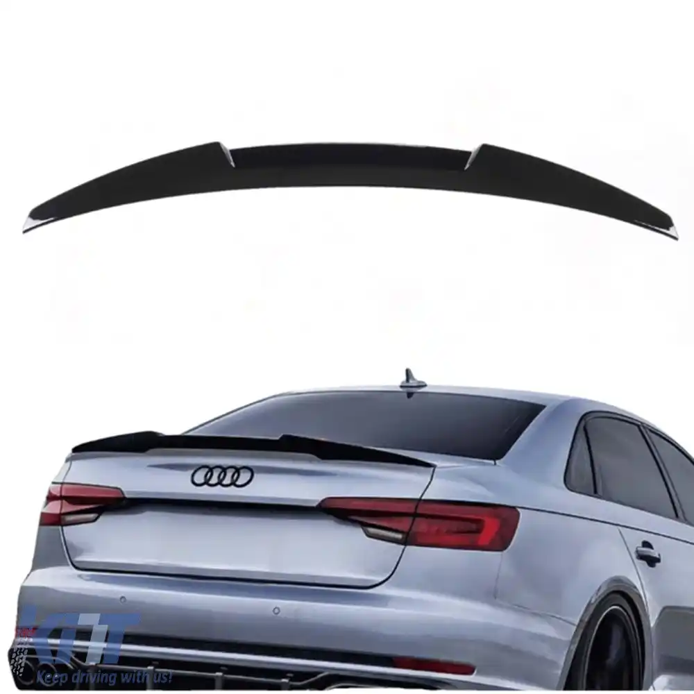 image-60-Spoiler A4 B9 stil M4 negru piano ABS / 2019-2021