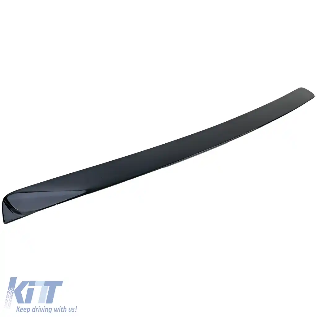 Spoiler acoperiș trim geam spate negru lucios pentru BMW Seria 3 E46 sedan 98-05-image-6208479