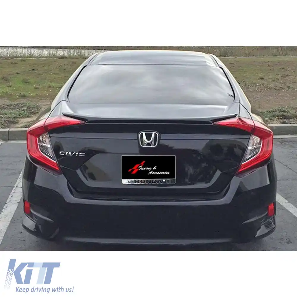 image-16-Spoiler anatomic pentru portbagaj Civic FC5, suprafață brută, ABS / 2016-2021
