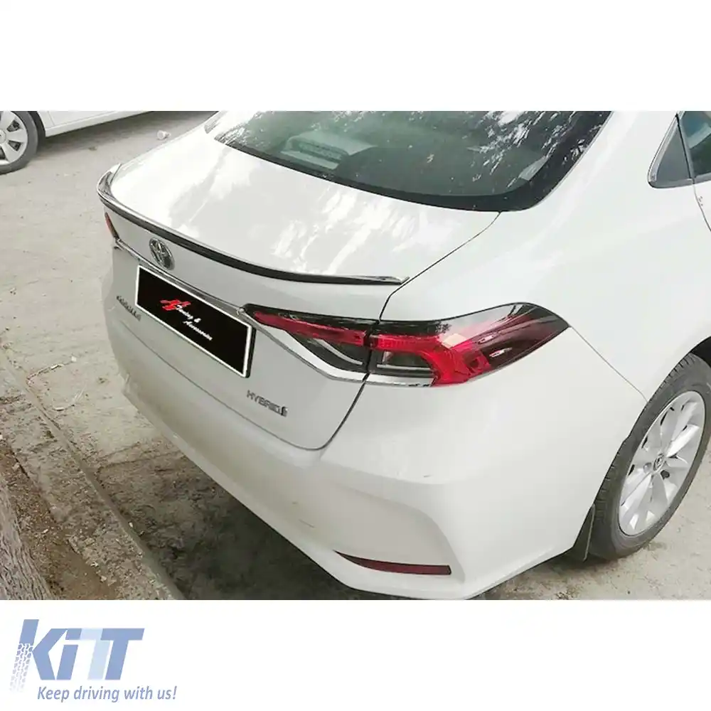 image-48-Spoiler anatomic pentru portbagaj Corolla E210, suprafață brută, ABS / 2018 -
