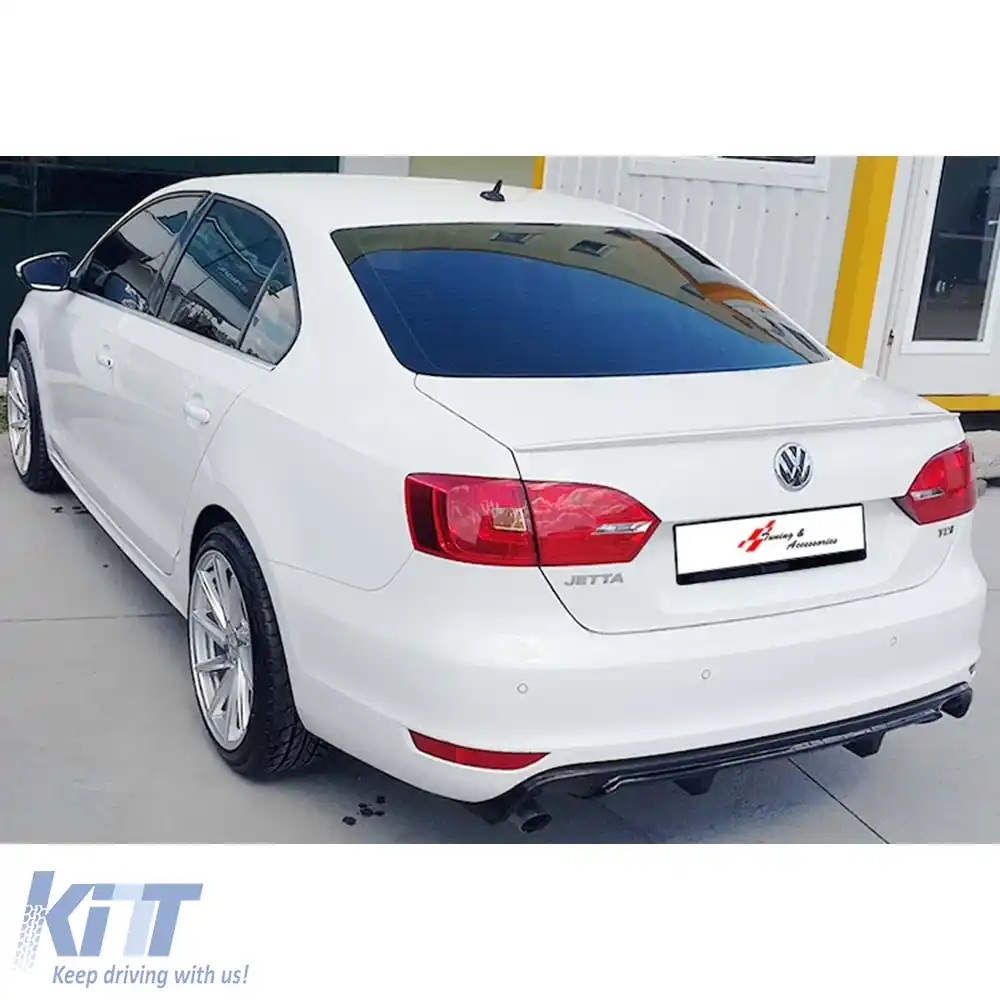 image-19-Spoiler anatomic pentru portbagaj Jetta Mk6, suprafață brută, ABS / 2010-2018