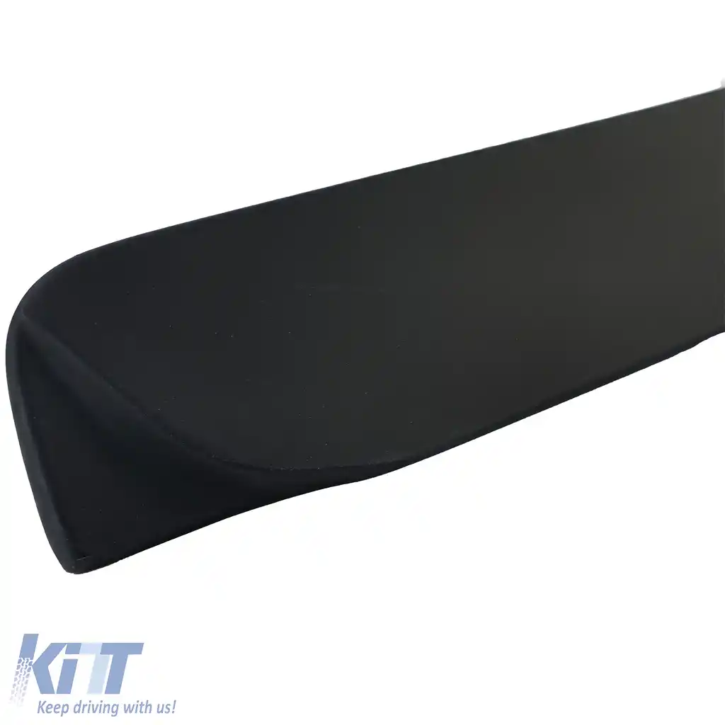 Spoiler de acoperiș pentru garnitura geamului din spate, negru mat, potrivit pentru BMW Seria 3 E46 sedan 98-05-image-6208835