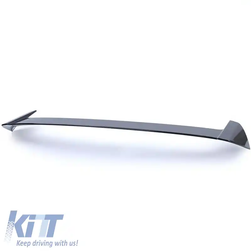 Spoiler de acoperiș potrivit pentru BMW 1 E81 E87 04-12 din plastic ABS vopsit negru lucios-image-6312162