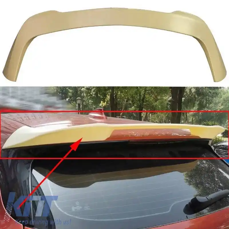 Spoiler de acoperiș potrivit pentru BMW X2 F39 16-23 Versiunea Standard Nevopsit din Plastic ABS-image-6324958