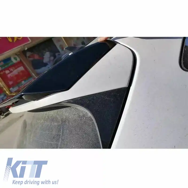 Spoiler de acoperiș potrivit pentru Hyundai Tucson 3 2015-2019 Negru Pian din Plastic Abs-image-6317979