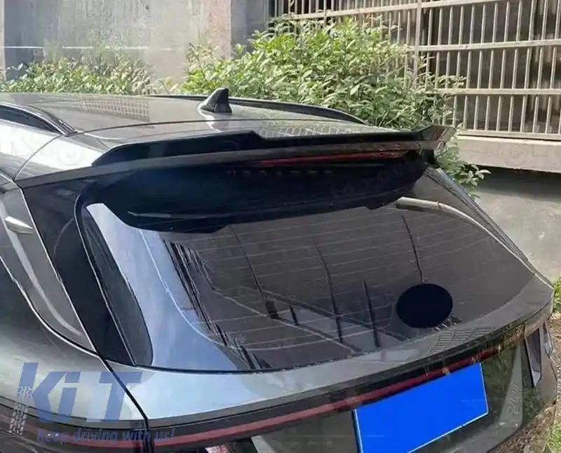 Spoiler de acoperiș potrivit pentru Hyundai Tucson 4 2020+ Negru Piano din plastic ABS-image-6317990