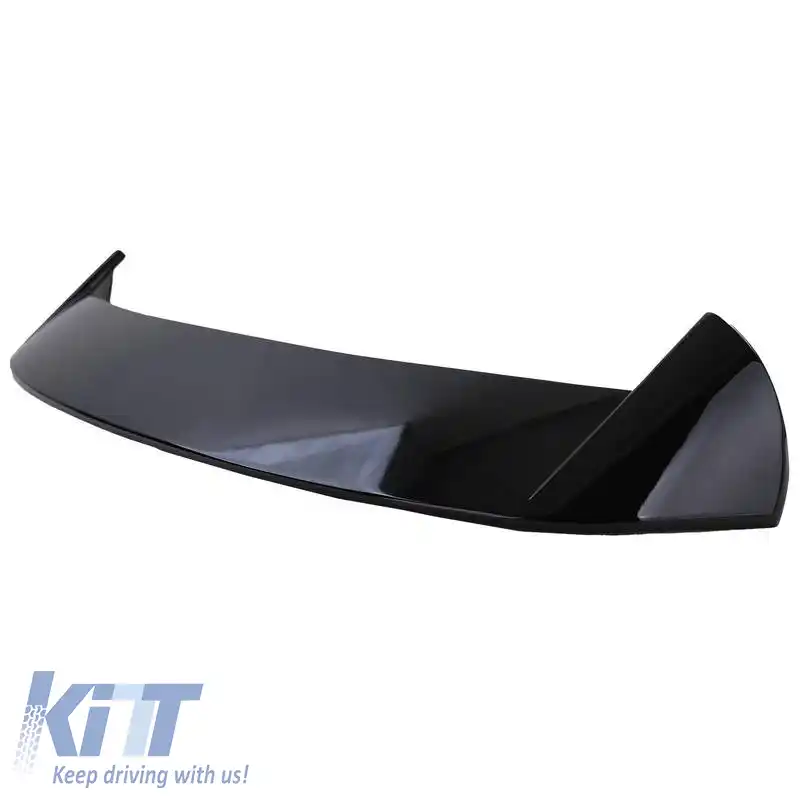Spoiler de acoperiș potrivit pentru Seat Ibiza KJ1 17-21 Negru Pian din plastic ABS-image-6317187