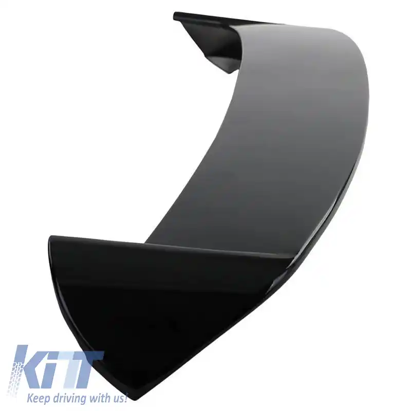 Spoiler de acoperiș potrivit pentru Seat Ibiza KJ1 17-21 Negru Pian din Plastic ABS-image-6318012