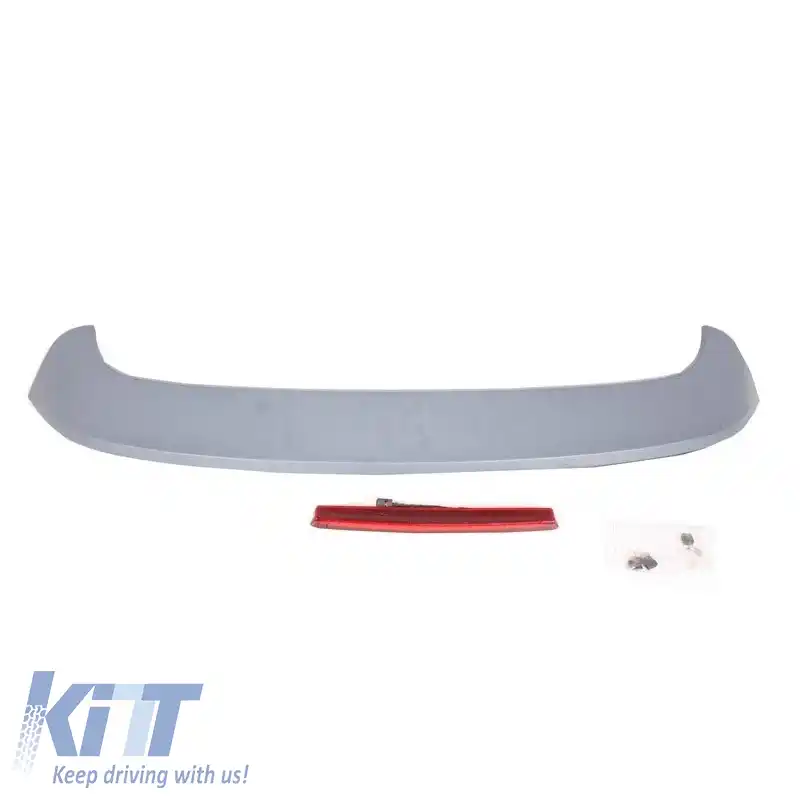 Spoiler de acoperiș potrivit pentru VW Golf VI (6) 08-11 GTI / R20 Look cu lumină de frână a 3-a din plastic ABS-image-6293428
