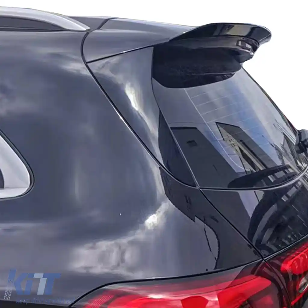 Spoiler de acoperiș spate, buza, negru lucios, potrivit pentru Mercedes GLC X254 din 2022-image-6194030