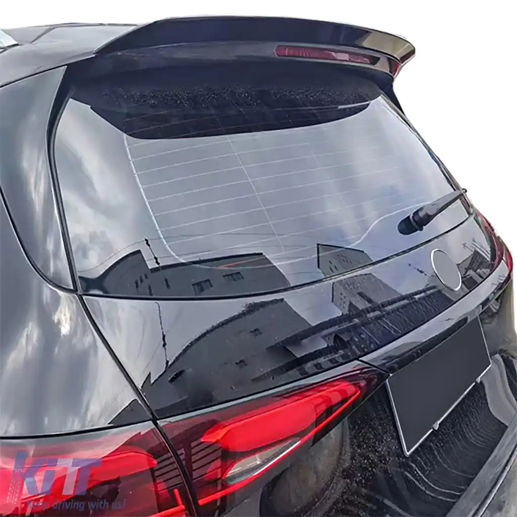 Spoiler de acoperiș spate, buza, negru lucios, potrivit pentru Mercedes GLC X254 din 2022-image-6194031