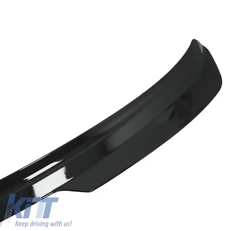 Spoiler de acoperiș suplimentar potrivit pentru VW Scirocco 14-17 R-Look pentru versiunea standard, negru lucios din plastic ABS-image-6301881