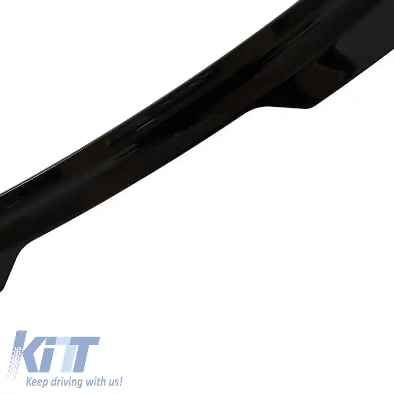Spoiler de acoperiș suplimentar potrivit pentru VW Scirocco 14-17 R-Look pentru versiunea standard, negru lucios din plastic ABS-image-6301885