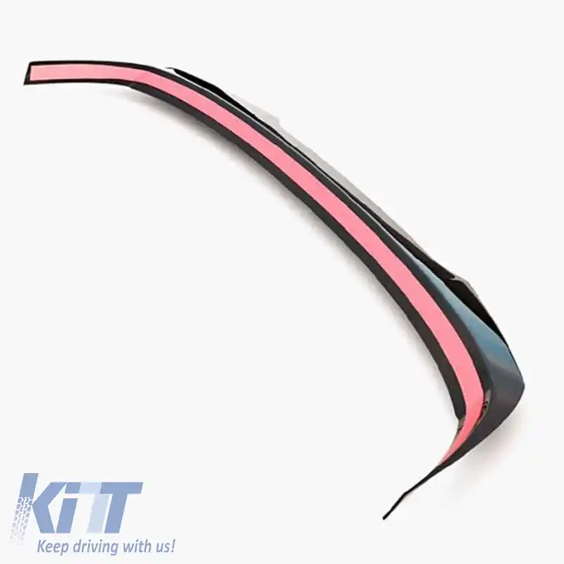 Spoiler de acoperiș suplimentar potrivit pentru VW Golf VIII (8) 20+ GTI / GTE / GTD / R-Line / R Negru lucios din plastic ABS 1buc-image-6320712