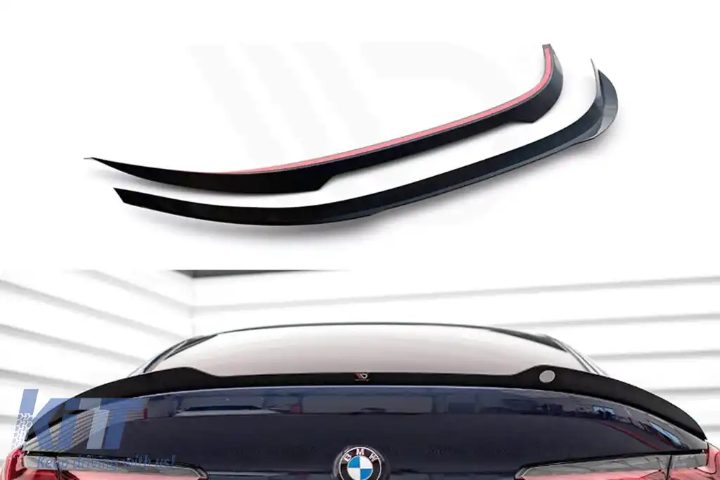 Spoiler de portbagaj Maxton Design potrivit pentru BMW M850I 8 series G16 Gran Coupe după 2018, luciu negru