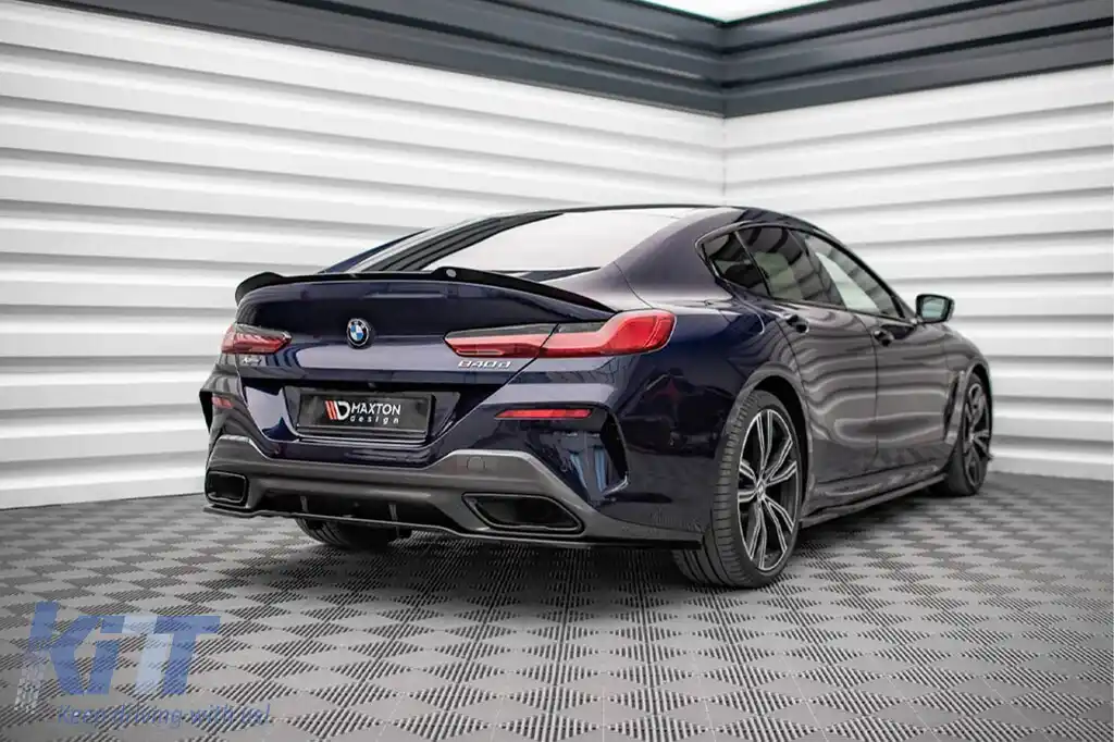 Spoiler de portbagaj Maxton Design potrivit pentru BMW M850I 8 series G16 Gran Coupe după 2018, luciu negru-image-6236254