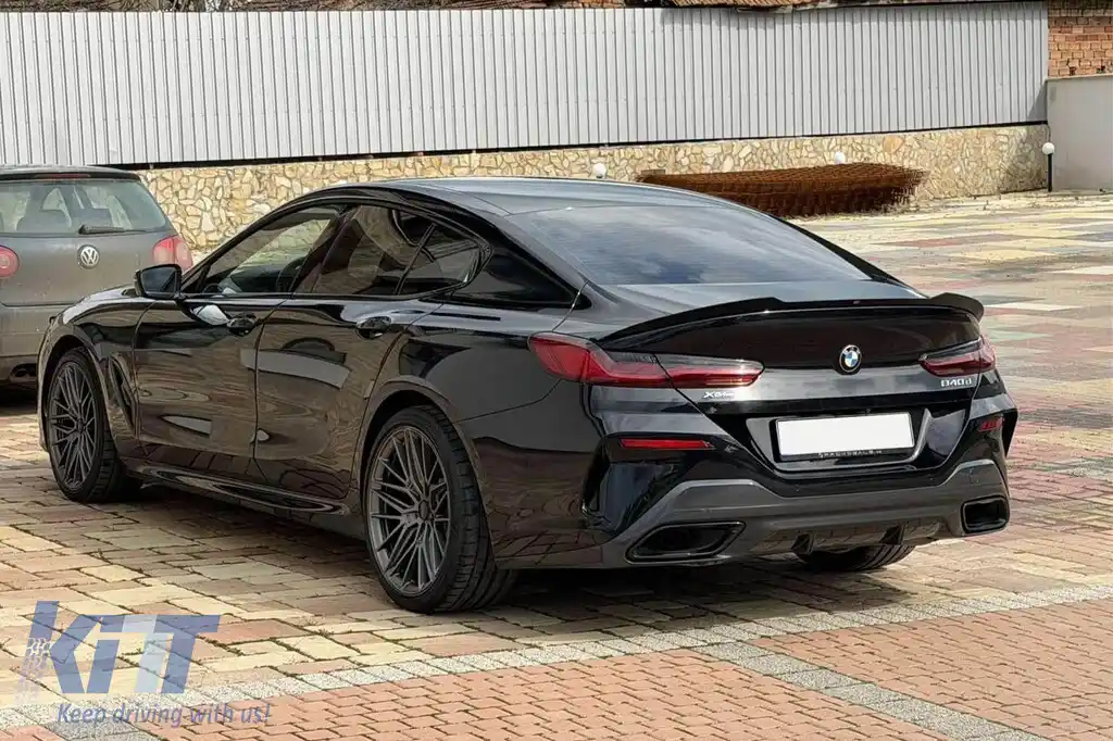 Spoiler de portbagaj Maxton Design potrivit pentru BMW M850I 8 series G16 Gran Coupe după 2018, luciu negru-image-6236256
