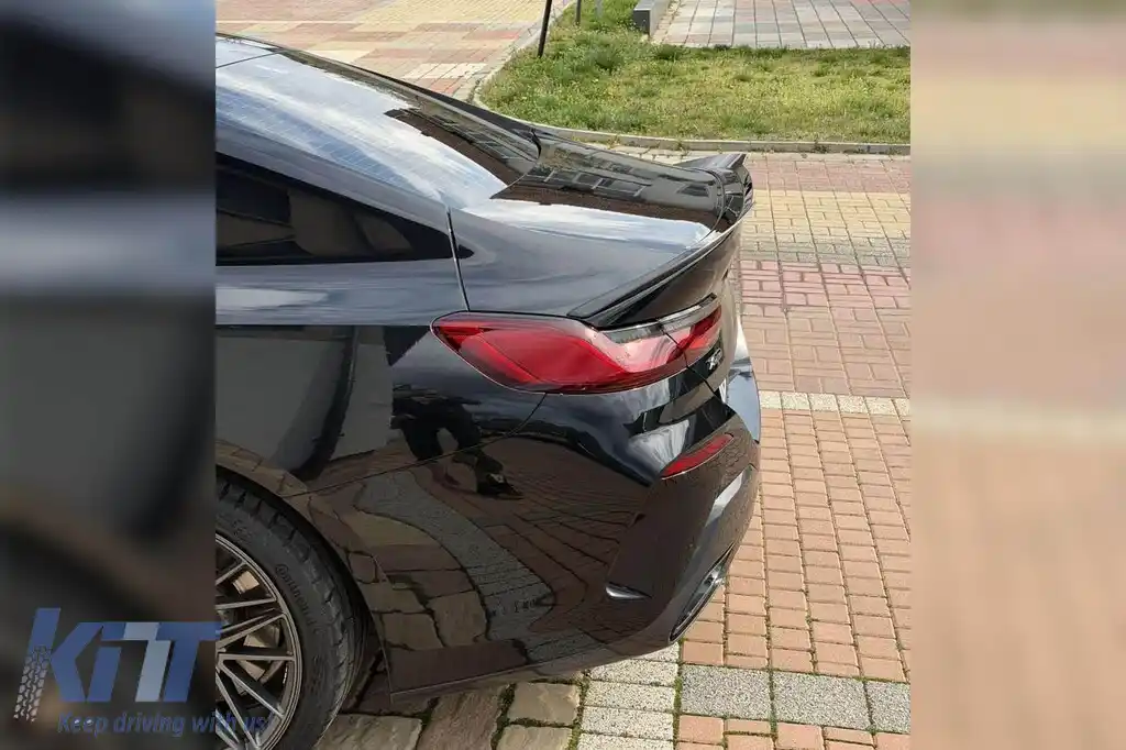 Spoiler de portbagaj Maxton Design potrivit pentru BMW M850I 8 series G16 Gran Coupe după 2018, luciu negru-image-6236260