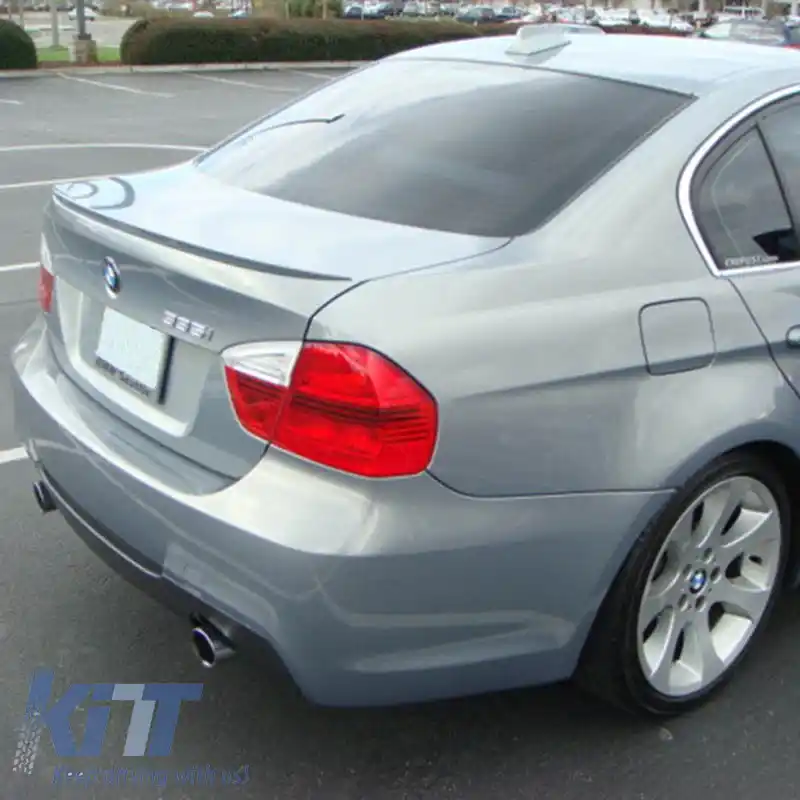 Spoiler de portbagaj potrivit pentru BMW 3 E90 05-11 M3 Look Lipspoiler din poliuretan-image-6293473
