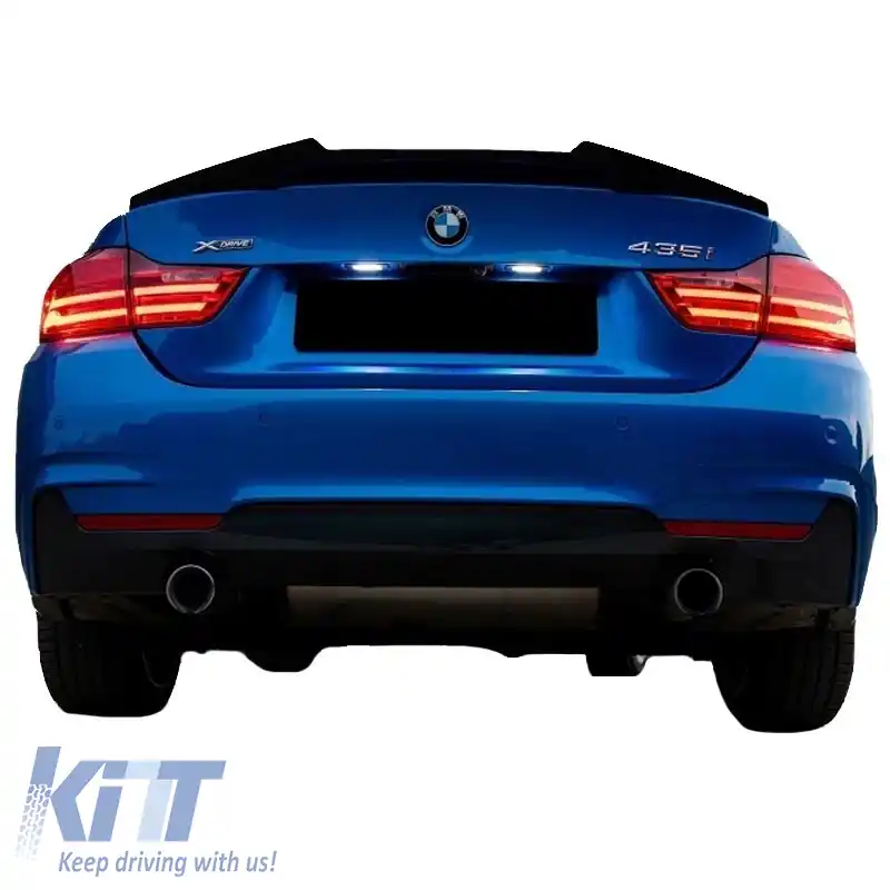 Spoiler de portbagaj potrivit pentru BMW 4 F32 13-17 2D M4 Look Lipspoiler realizat din poliuretan-image-6295094