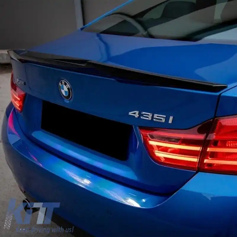 Spoiler de portbagaj potrivit pentru BMW 4 F32 13-17 2D M4 Look Lipspoiler realizat din poliuretan-image-6295095
