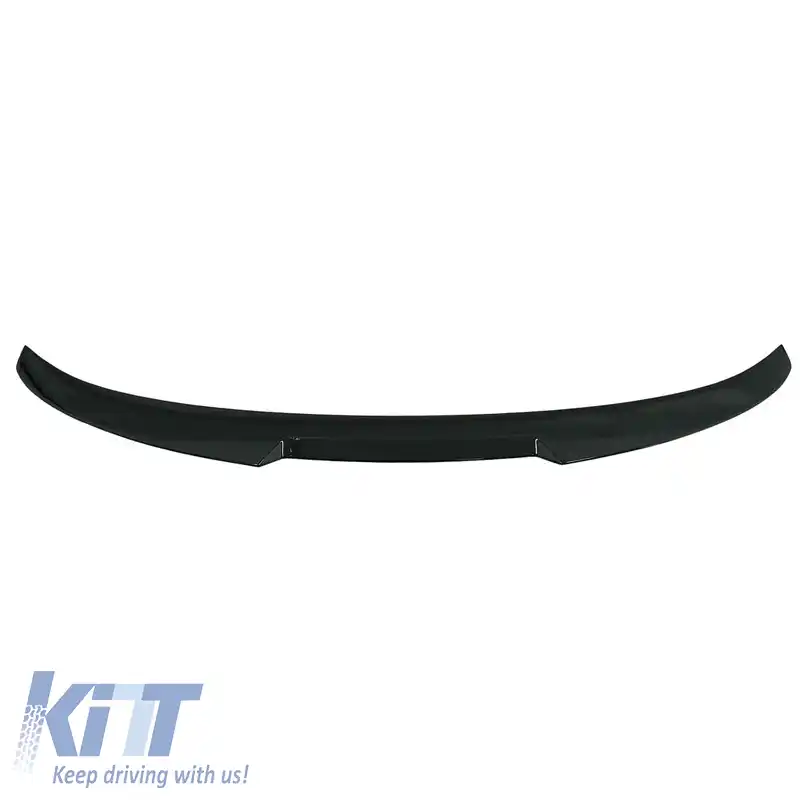 Spoiler de portbagaj potrivit pentru BMW 5 F10 11-17 M4 Look Lipspoiler din plastic ABS lucios negru-image-6298250