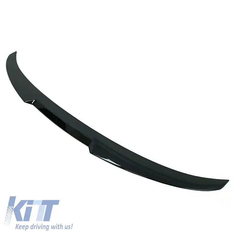 Spoiler de portbagaj potrivit pentru BMW 5 F10 11-17 M4 Look Lipspoiler din plastic ABS lucios negru-image-6298251