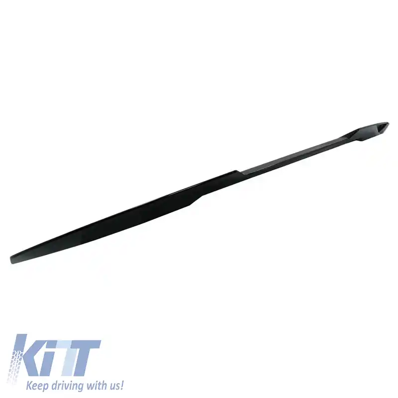 Spoiler de portbagaj potrivit pentru BMW 5 F10 11-17 M4 Look Lipspoiler din plastic ABS lucios negru-image-6298253
