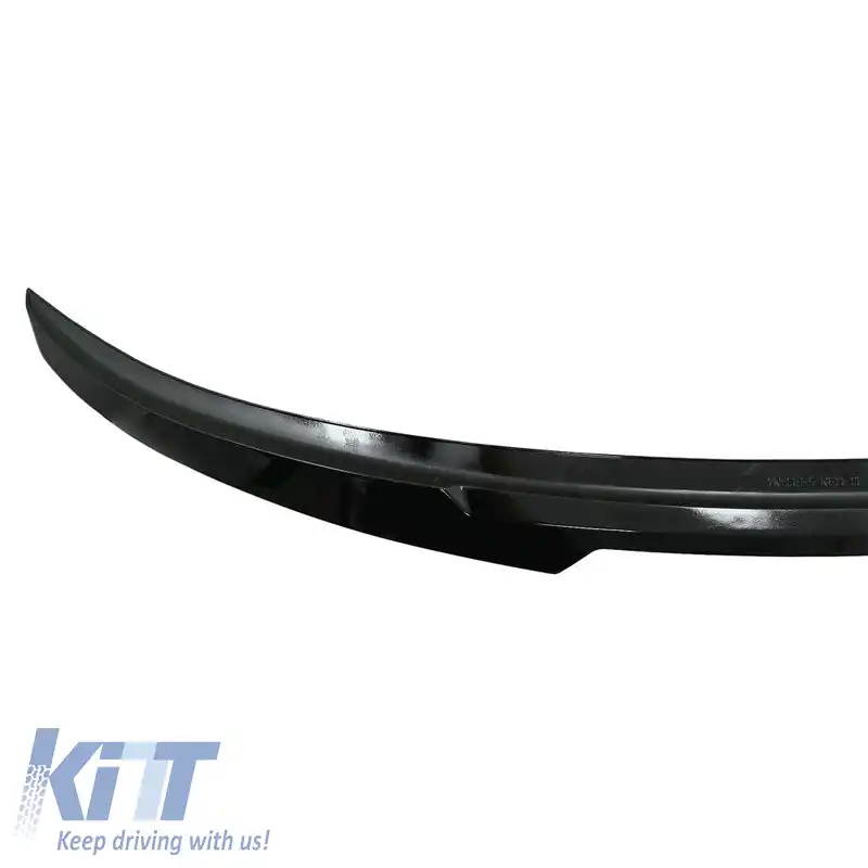 Spoiler de portbagaj potrivit pentru BMW 5 F10 11-17 M4 Look Lipspoiler din plastic ABS lucios negru-image-6298255