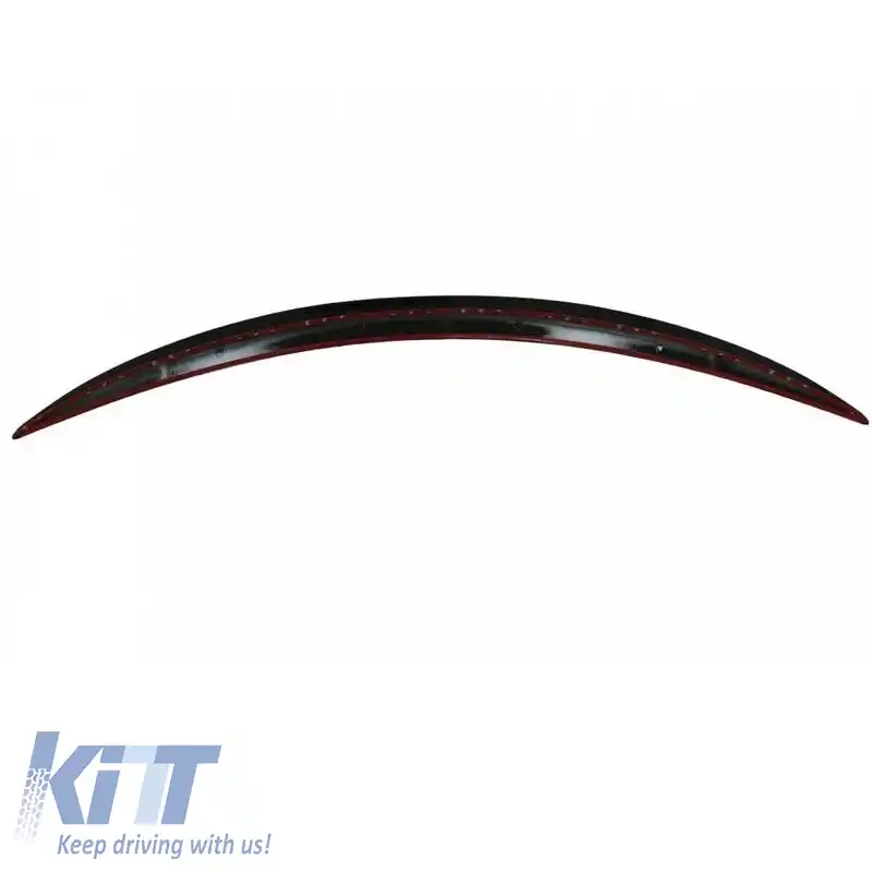 Spoiler de portbagaj potrivit pentru Tesla Model Y 2020+ Lipspoiler Negru Lucios din Plastic Abs-image-6313060