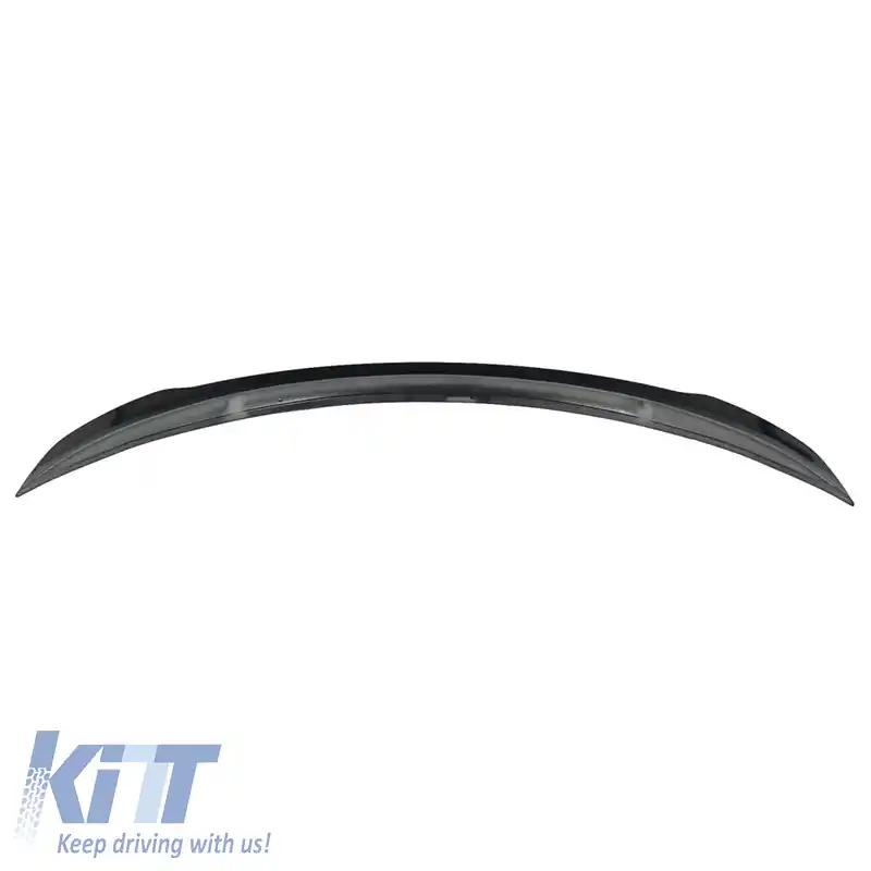 Spoiler de portbagaj potrivit pentru Mercedes-Benz A-Class V177 18+ 4D Sedan Negru Lucios din Plastic Abs-image-6304147