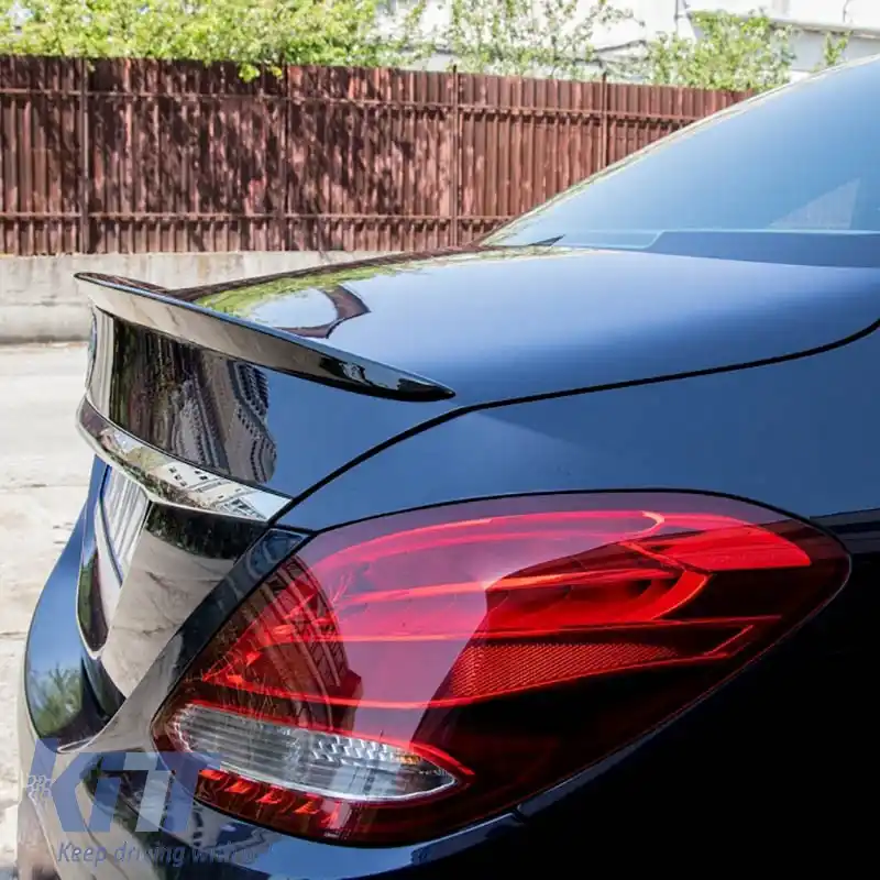 Spoiler de portbagaj potrivit pentru Mercedes-Benz C-Class W205 Sedan 14-21 A Design look Lipspoiler din plastic ABS-image-6307498