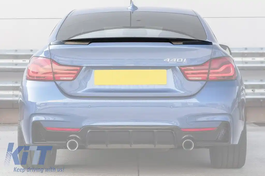 Spoiler de portbagaj stil M Performance Design Design, potrivit pentru BMW Seria 4 F36 Gran Coupe 2013-2020
