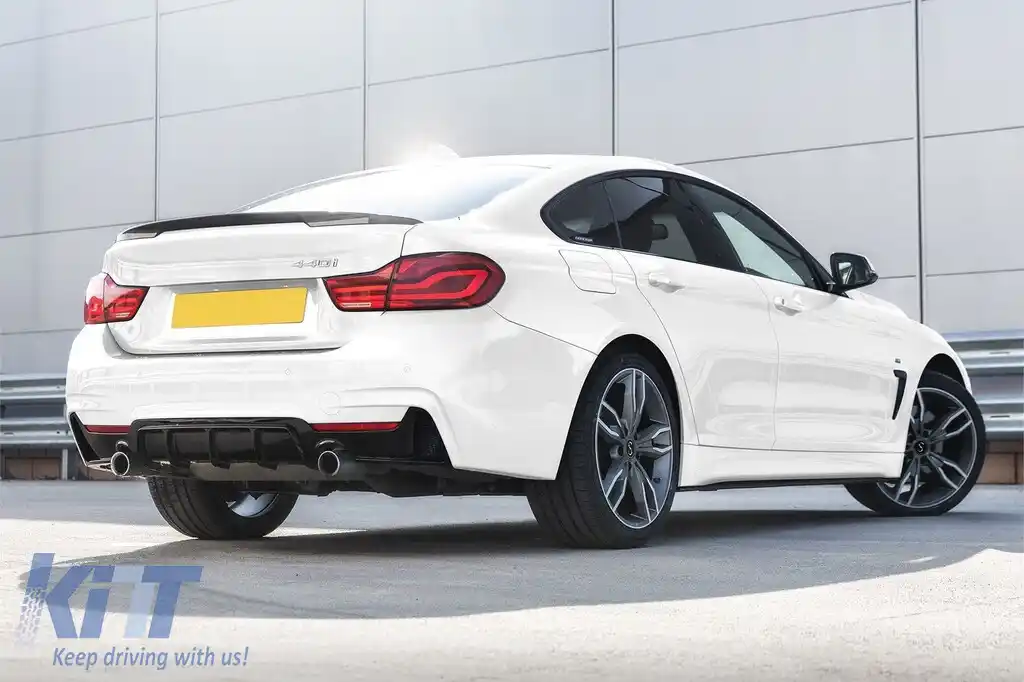 Spoiler de portbagaj stil M Performance Design Design, potrivit pentru BMW Seria 4 F36 Gran Coupe 2013-2020-image-6227741