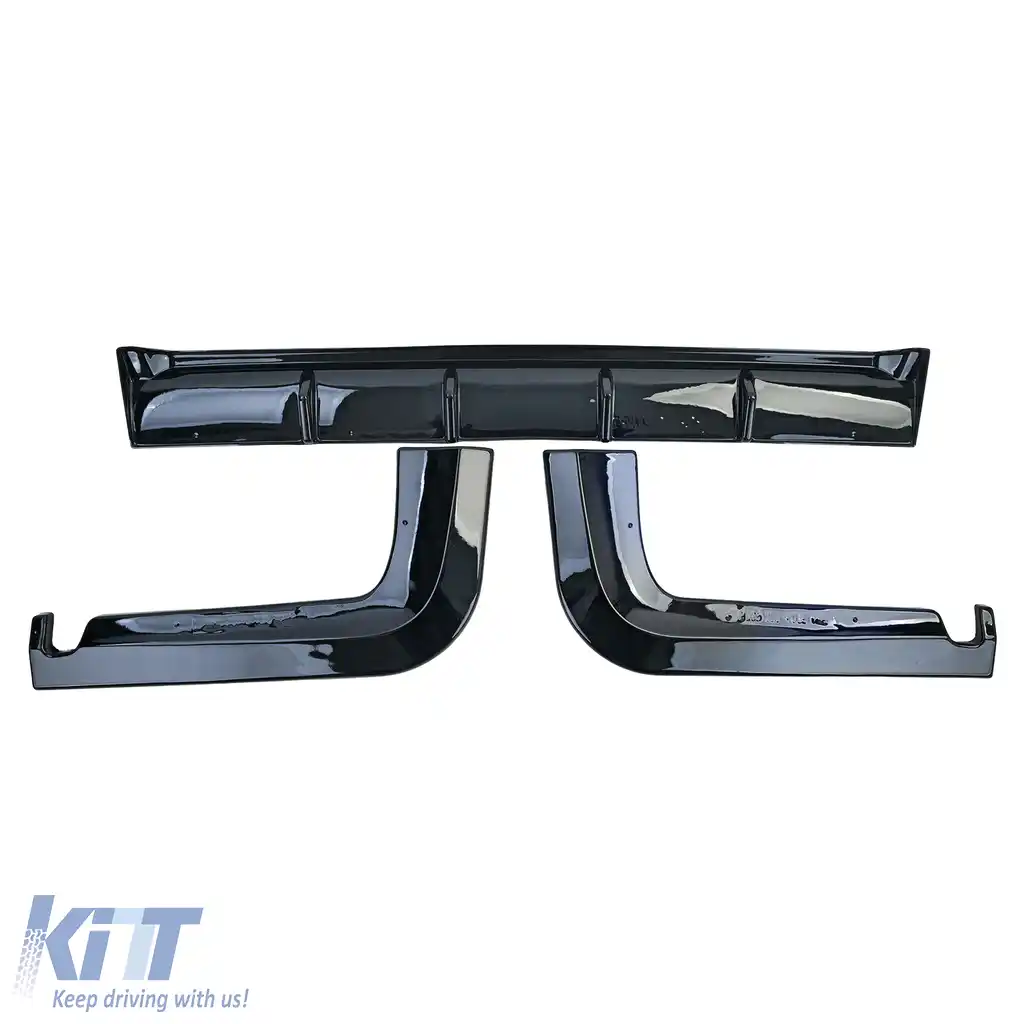 Spoiler Difuzor Spate Negru Lucios potrivit pentru Mercedes Vito W447 2014-2019-image-6210952