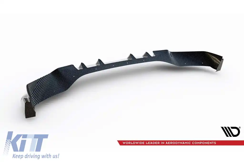 Spoiler din carbon Maxton Design potrivit pentru bara din față a BMW X5 G05 cu pachet M după 2023-image-6144560