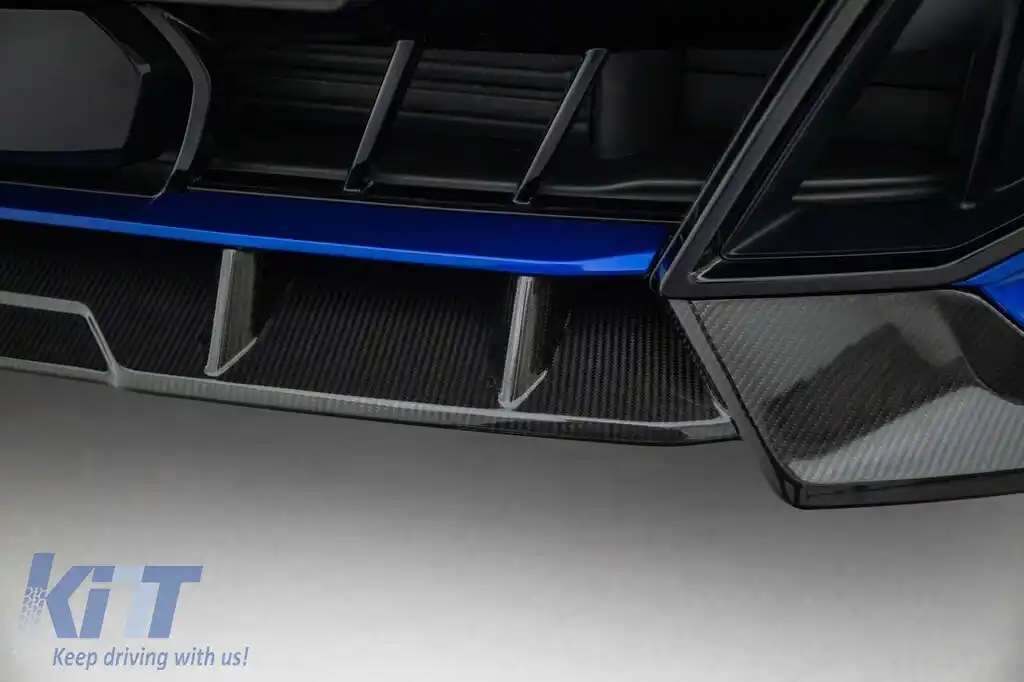 Spoiler din carbon Maxton Design potrivit pentru bara din față a BMW X5 G05 cu pachet M după 2023-image-6144563