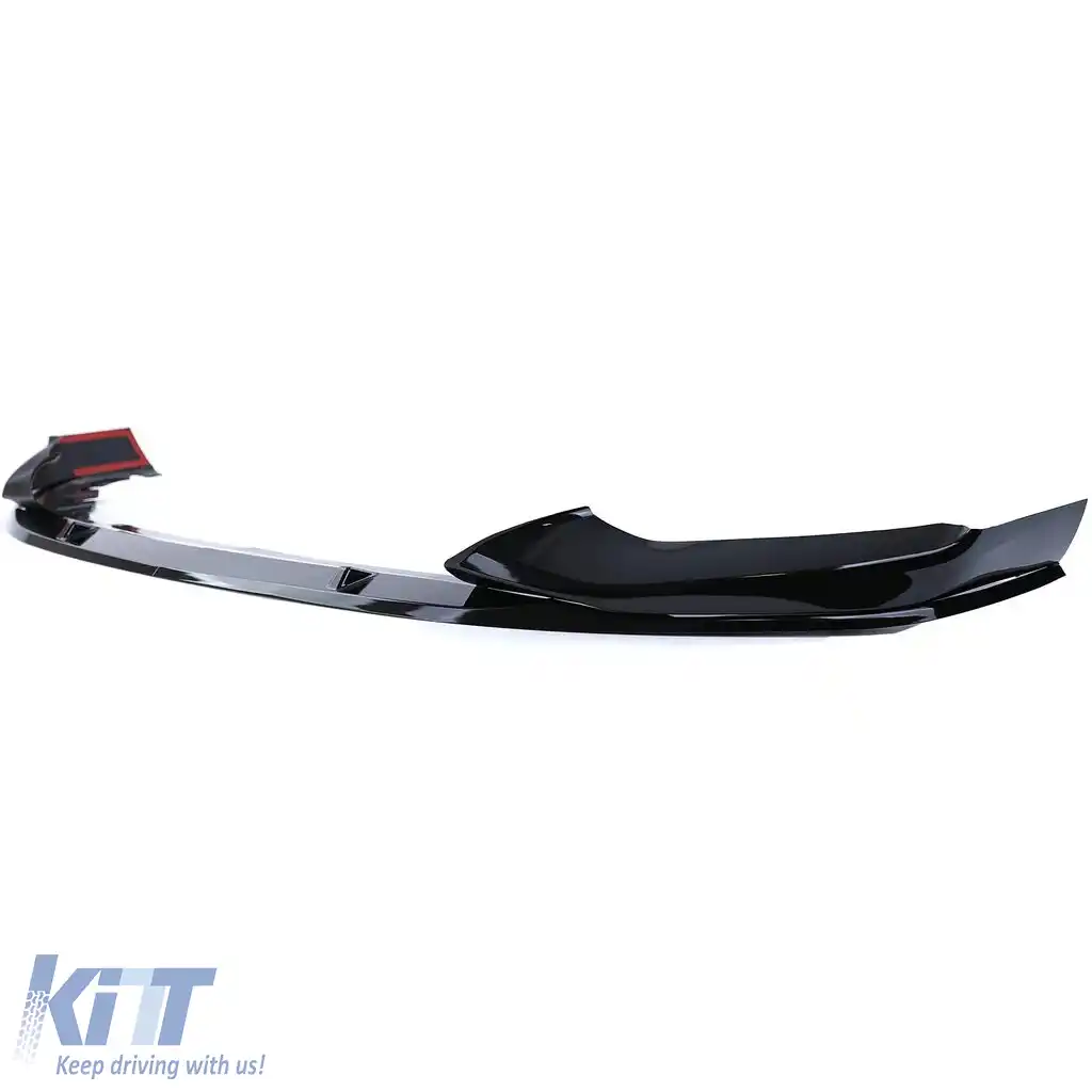 Spoiler frontal buza negru lucios potrivit pentru BMW Seria 5 G30 G31 din 2016-image-6202853