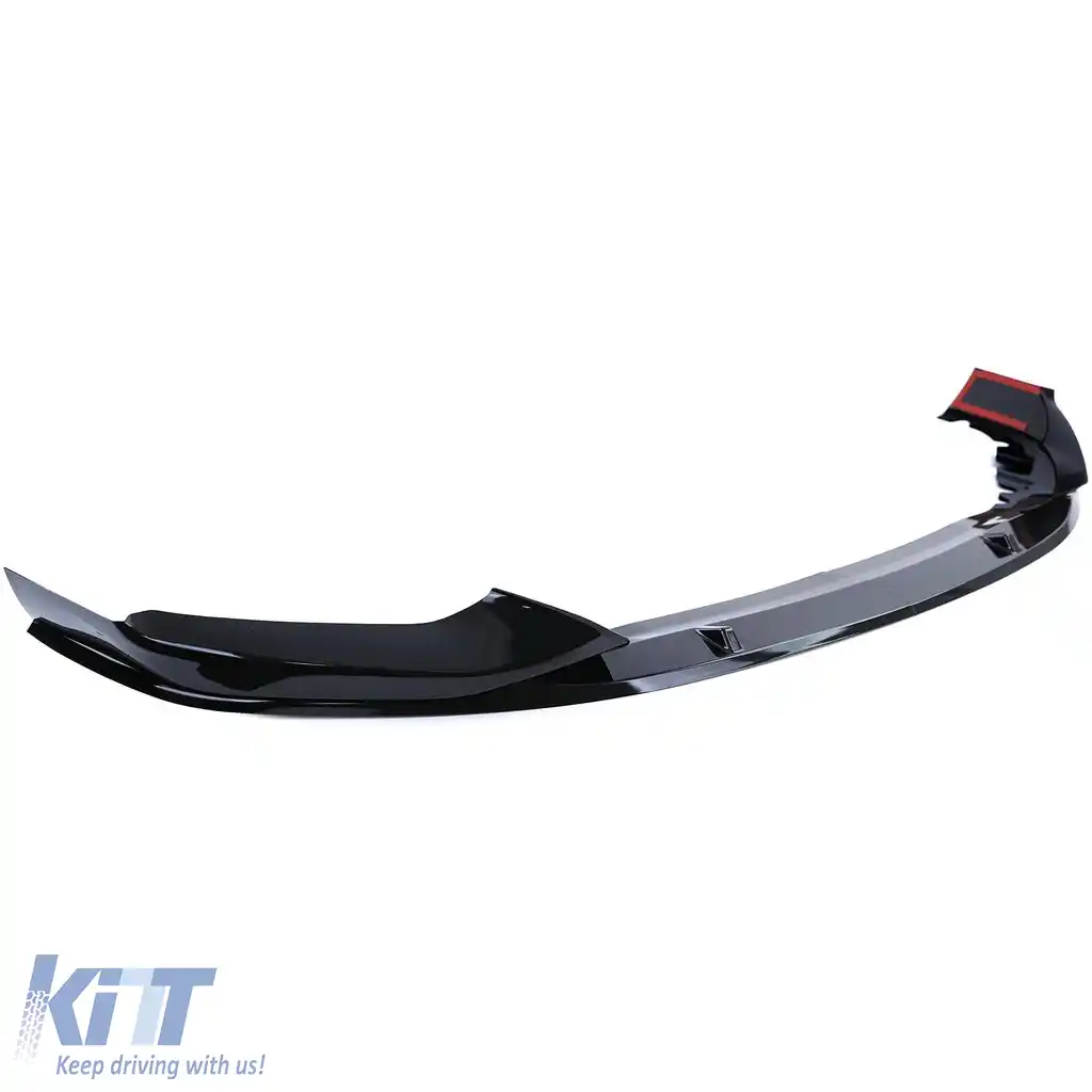 Spoiler frontal buza negru lucios potrivit pentru BMW Seria 5 G30 G31 din 2016-image-6202854