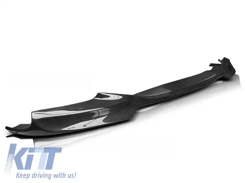 image-49-SPOILER FRONTAL CARBON V STYLE potrivit pentru BMW F10 11-16