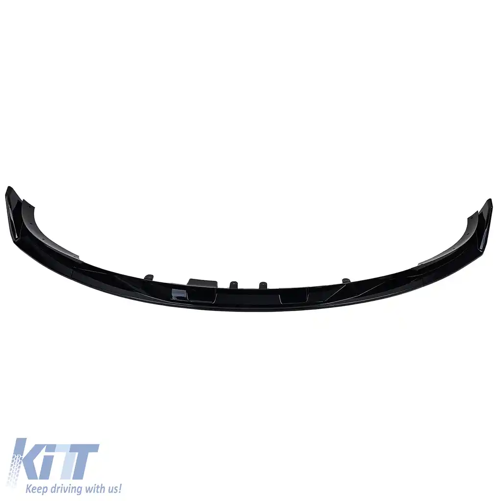 Spoiler frontal cu buza de performanță lucioasă neagră, potrivit pentru Tesla Model 3 din 2018-image-6206765