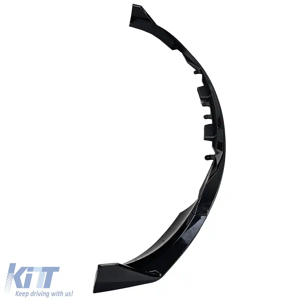 Spoiler frontal cu buza de performanță lucioasă neagră, potrivit pentru Tesla Model 3 din 2018-image-6206768