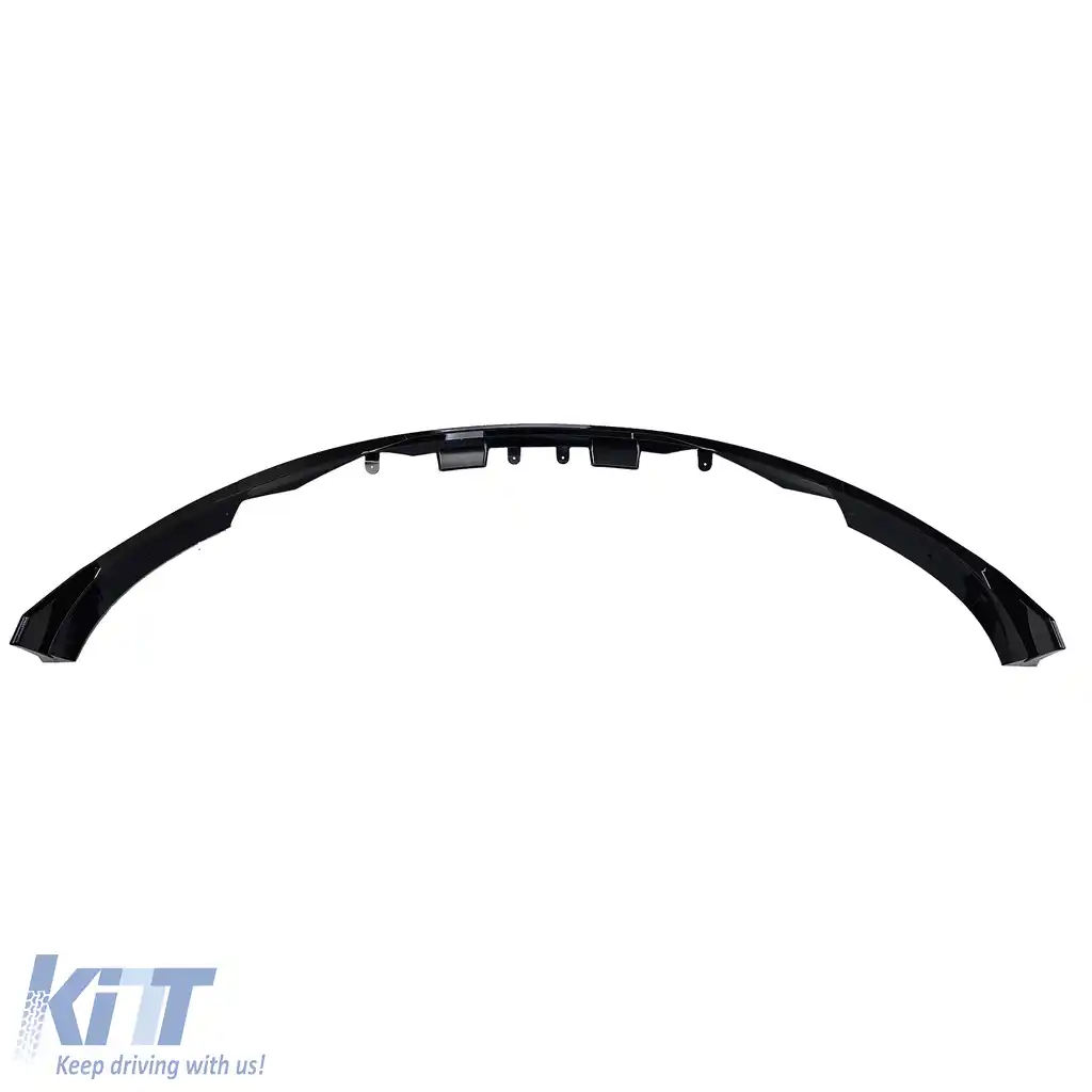 Spoiler frontal cu buza de performanță lucioasă neagră, potrivit pentru Tesla Model 3 din 2018-image-6206770