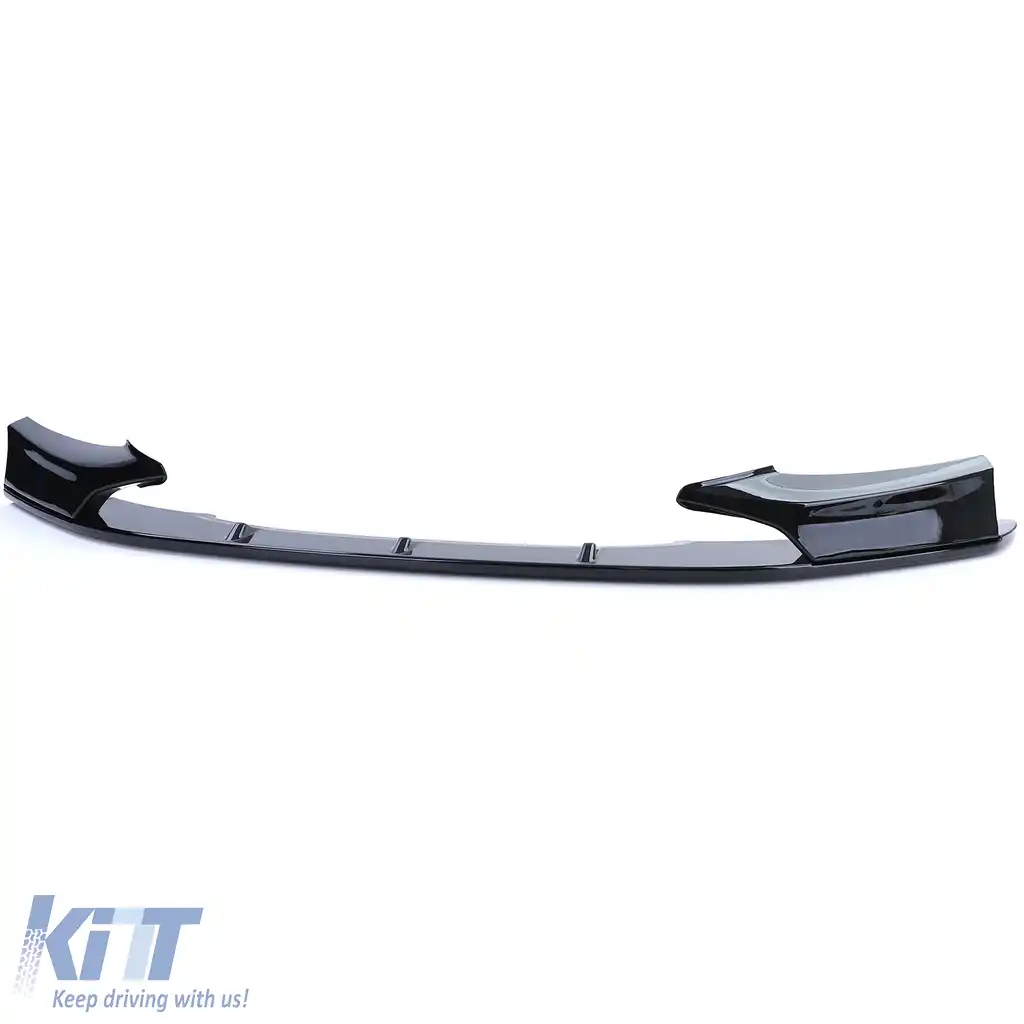 Spoiler frontal de performanță cu splitter lucios, potrivit pentru BMW Seria 1 F20 F21 10-15-image-6192287