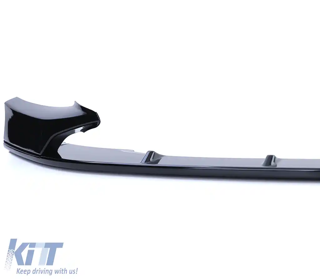 Spoiler frontal de performanță cu splitter lucios, potrivit pentru BMW Seria 1 F20 F21 10-15-image-6192289