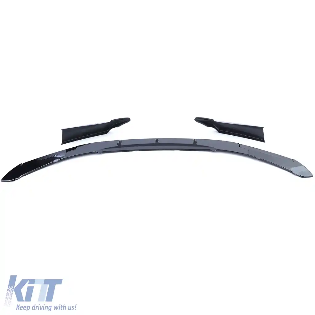 Spoiler frontal de performanță cu splitter lucios, potrivit pentru BMW Seria 1 F20 F21 10-15-image-6192292